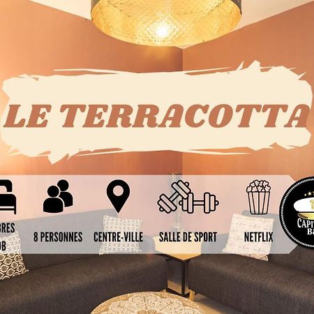 Le Terracotta Ideal Groupe Salle De Sport Parking Gratuit Troyes Bagian luar foto