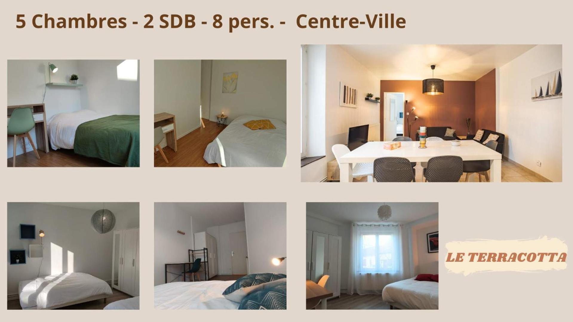 Le Terracotta Ideal Groupe Salle De Sport Parking Gratuit Troyes Bagian luar foto